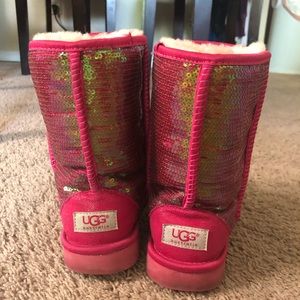 Ugg Classic Short Sequin Boot